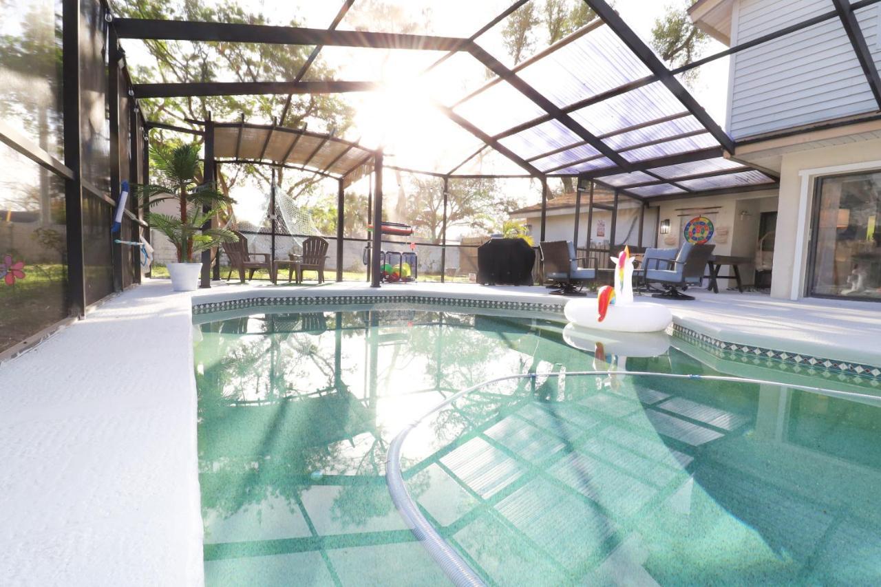 Boho Oasis With Pool- Paradise For Work & Fun Tampa Exterior foto