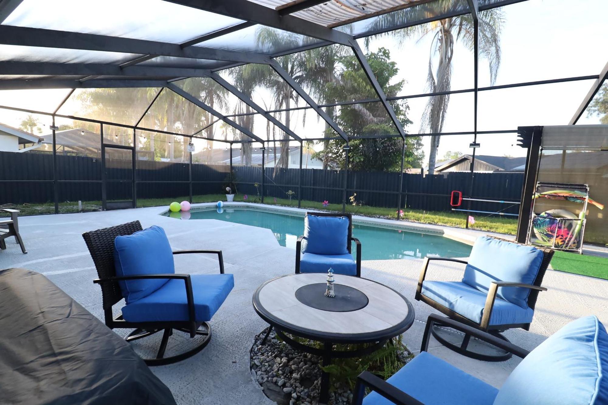 Boho Oasis With Pool- Paradise For Work & Fun Tampa Exterior foto
